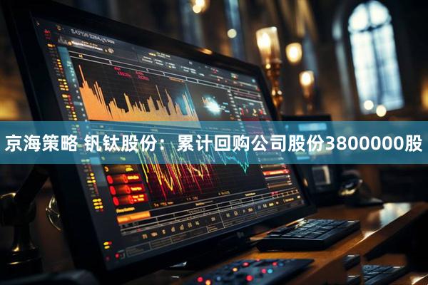 京海策略 钒钛股份：累计回购公司股份3800000股