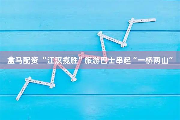 盒马配资 “江汉揽胜”旅游巴士串起“一桥两山”